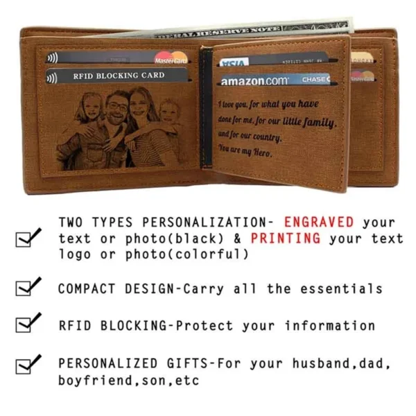 Picture Engraving Wallet - Image 3