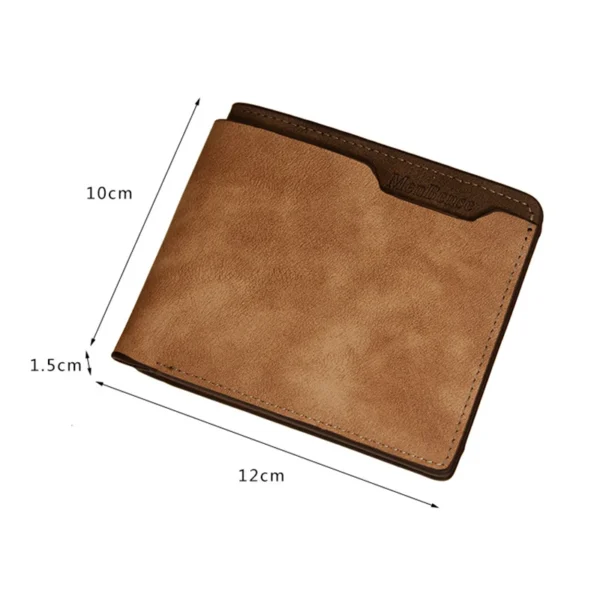 Customized Wallet Photo Mens Brown - Image 5
