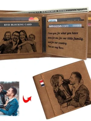 Picture Engraving Wallet