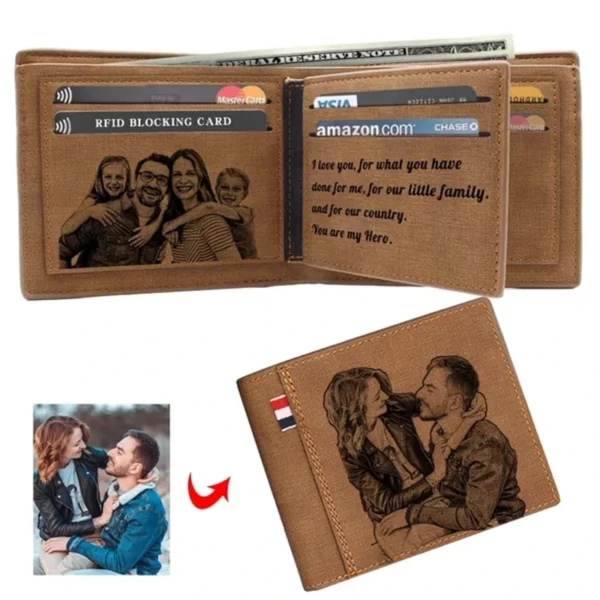 Picture Engraving Wallet
