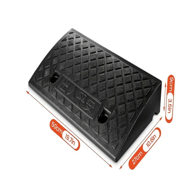 1 pc Curb Ramp 50x27x9cm Portable Curb Ramp Heavy Duty - Image 5
