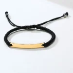 Customized Rope Adjustable Charm Bracelets - Image 4