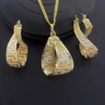 Luxury 18k Gold Plated Jewelry Set for Women Wedding Italian Jewellery Sets - Image 2