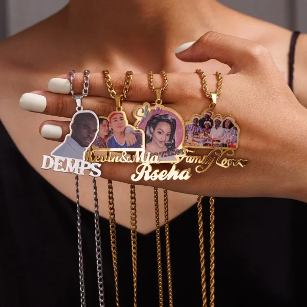 New Arrival Custom Name Colorful Character Necklaces - Image 5