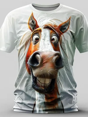 men's 3D printed T-shirt