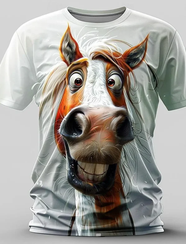 men's 3D printed T-shirt