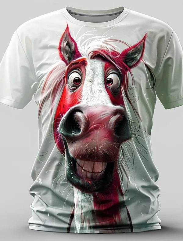 men's 3D printed T-shirt - Image 2