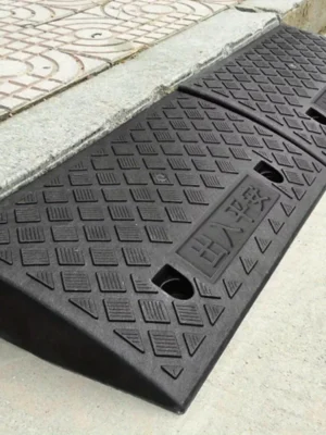 1 pc Curb Ramp 50x27x9cm Portable Curb Ramp Heavy Duty