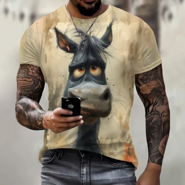 men's 3D printed T-shirt - Image 6