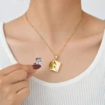Envelope Photo Custom Necklace - Image 3