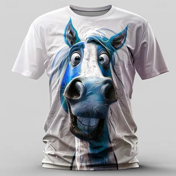 men's 3D printed T-shirt - Image 3