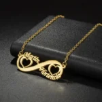 Custom Names Infinity Style Necklace - Image 3