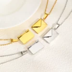 Envelope Photo Custom Necklace - Image 2