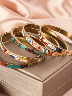Titanium steel bracelet