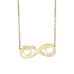 Custom Names Infinity Style Necklace - Image 6