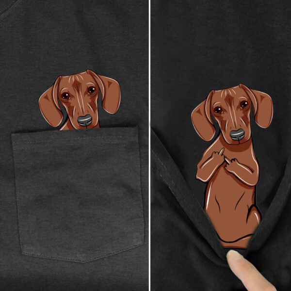 Men's T Shirt Fashion Brand Summer Pocket Despise Cat - Image 4