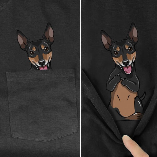 Men's T Shirt Fashion Brand Summer Pocket Despise Cat - Image 2