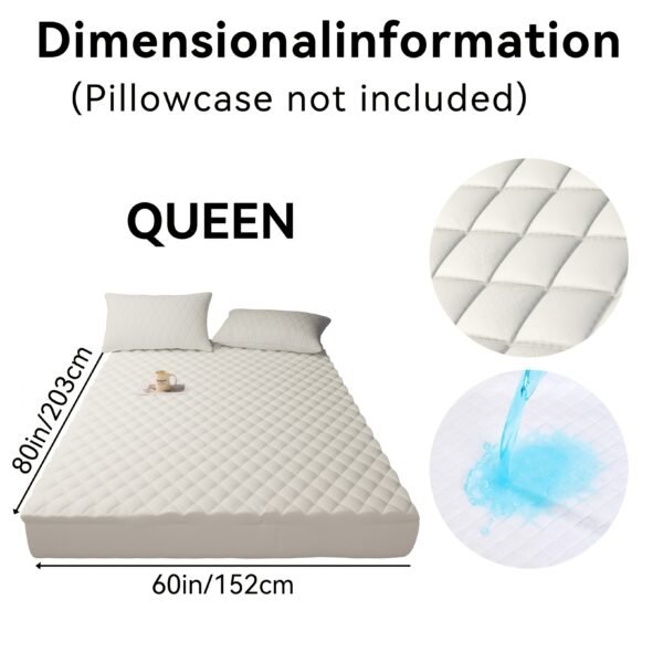 1pc Cooling Waterproof Mattress Protector - Image 19