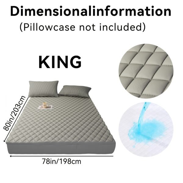 1pc Cooling Waterproof Mattress Protector - Image 16