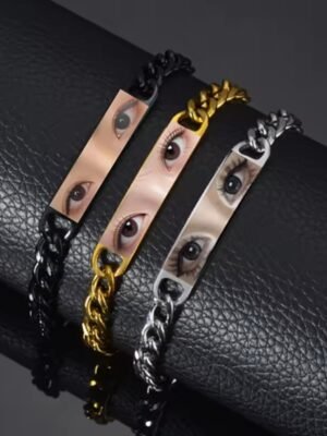 Personalized Engrave Eye Colorful Picture For Women Men