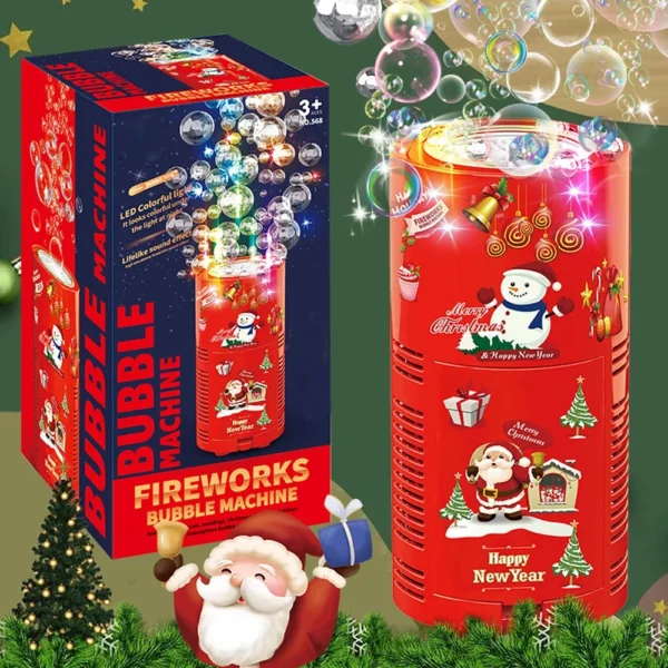 20 Holes Fireworks Automatic Bubble Machine Upgrade - Image 2