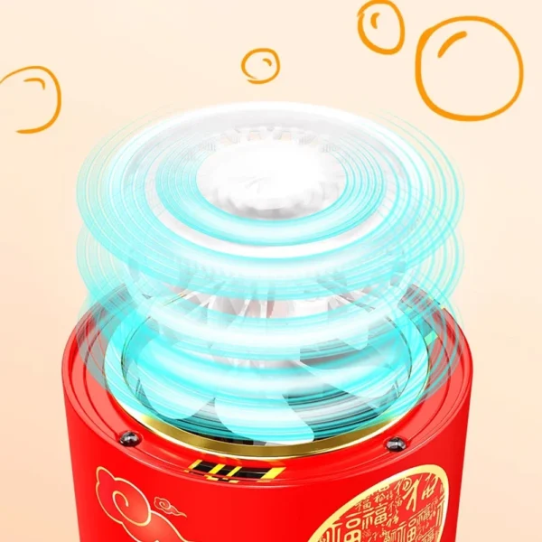 20 Holes Fireworks Automatic Bubble Machine Upgrade - Image 5