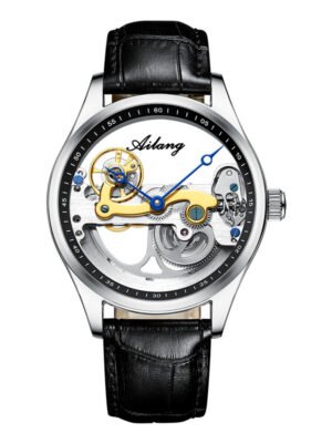 Automatic Mechanical Watch Creative Hollow Male Watch Generation Silicone Band Watch