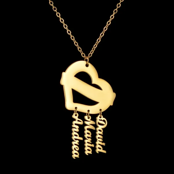 Custom Family Name Necklace