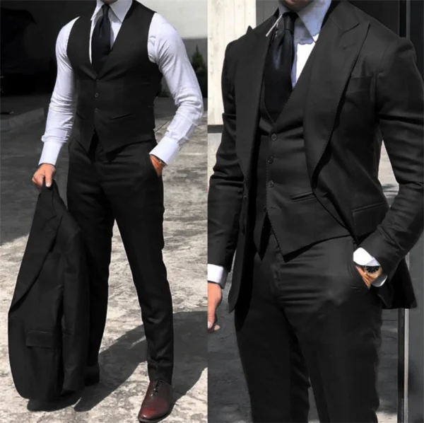solid color formal business suits - Image 2