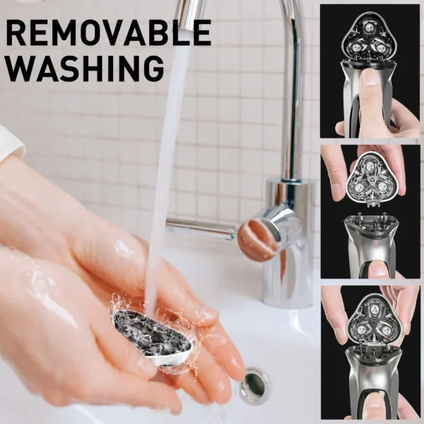 Electrical Rotary Shaver for Men - Image 4