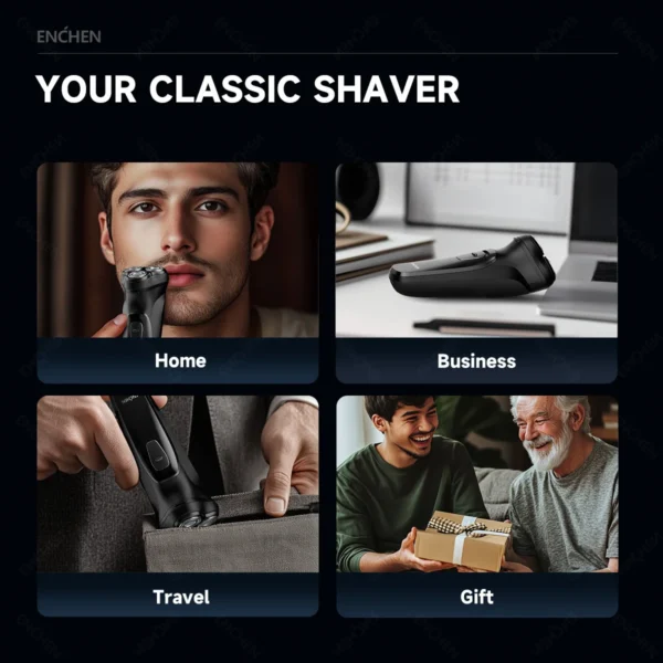 Electrical Rotary Shaver for Men - Image 6