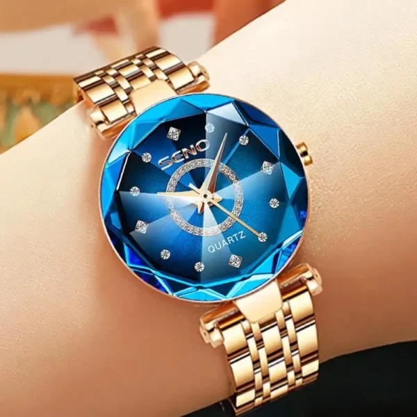 Ocean Star Women Crystal Watch 2025