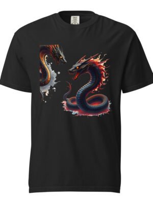 Unisex garment-dyed heavyweight t-shirt