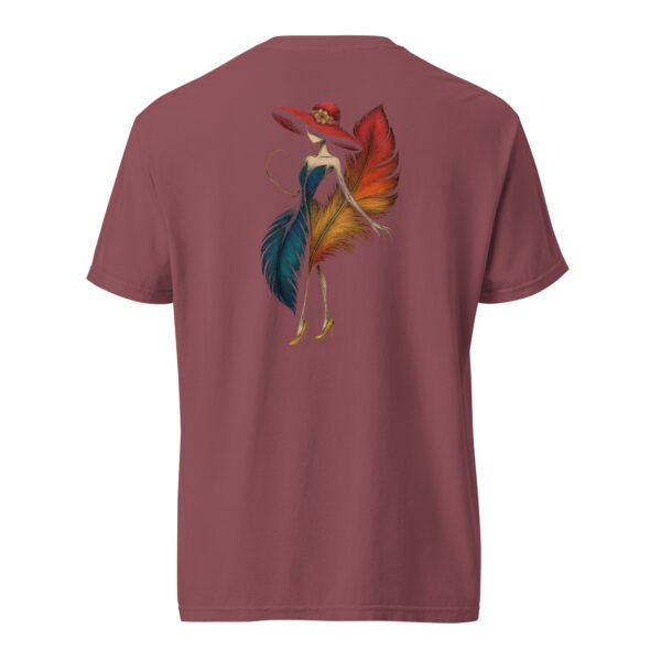 Unisex garment-dyed heavyweight t-shirt - Image 8