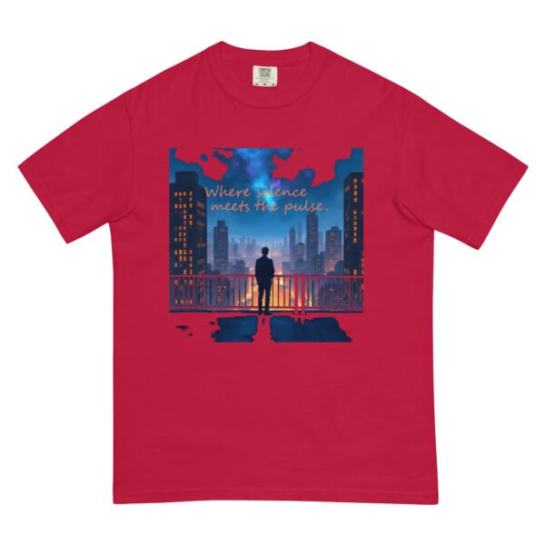 Unisex garment-dyed heavyweight t-shirt