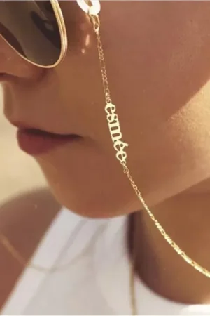 Sunglasses Masking Chains Stainless Steel Personalized