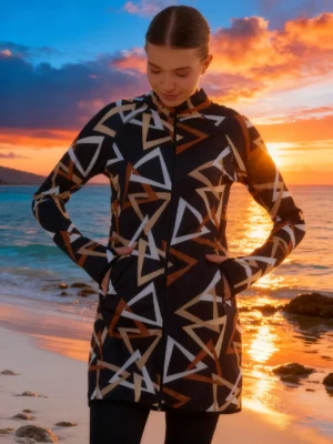 2PCS/Set Burkini Femme Musulmane Slim fit