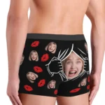 Personalized Custom Underwear Photo Face For Husband Valentine's Day Gift - Image 4