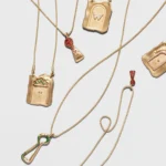 Gold Plated Tarot Pendant Necklace - Image 4