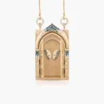 Gold Plated Tarot Pendant Necklace - Image 6
