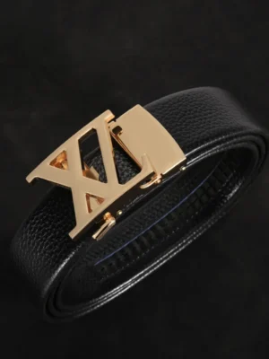 Men's multi-color light luxury pattern belt, a versatile belt