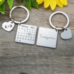 Custom Calendar Keychain Stainless Steel - Image 4