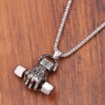 Gym dumbbell necklace - Image 7