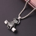 Gym dumbbell necklace - Image 5