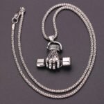 Gym dumbbell necklace - Image 8