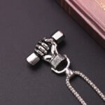 Gym dumbbell necklace - Image 4