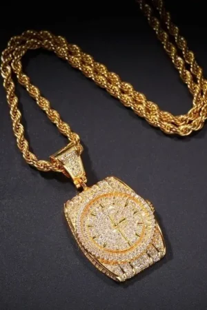 Exquisite Zircon Watch Shape