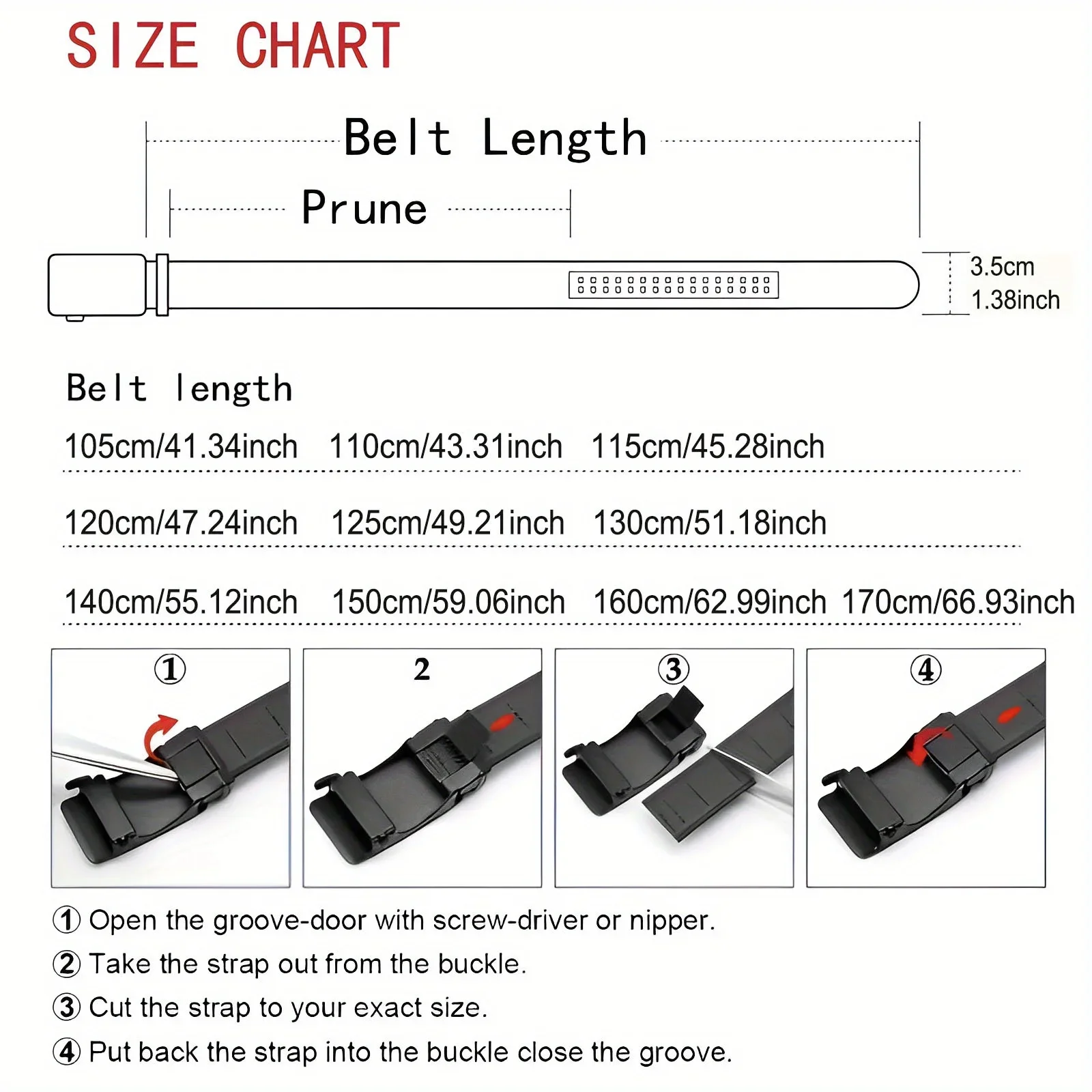 Custom Engraved Men's Belt - Image 6