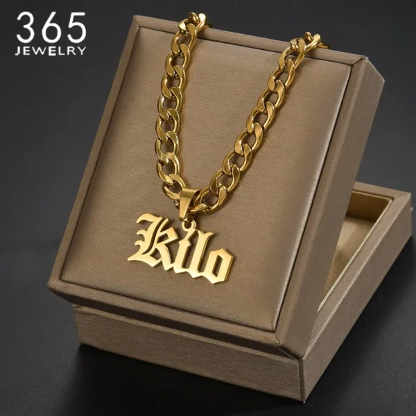 Personalized Custom Nameplate Necklace