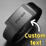 Custom Engraved Men's Belt - Image 2